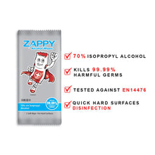 Load image into Gallery viewer, Zappy IPA Alcohol Wipes (100x sheets individually packed bundle)
